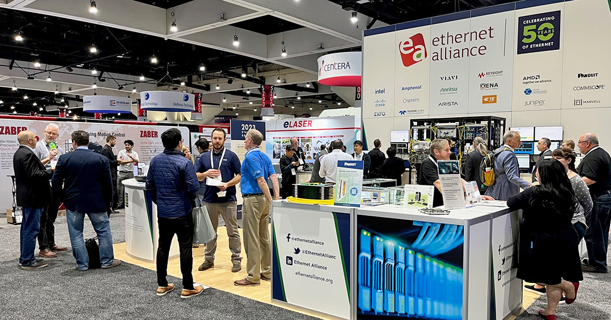 The Ethernet Alliance at OFC 2023 – Roadmap and Recap portrait