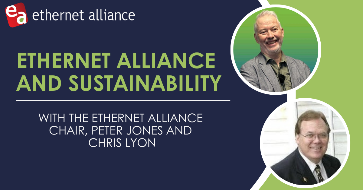 Ethernet Alliance and Sustainability portrait