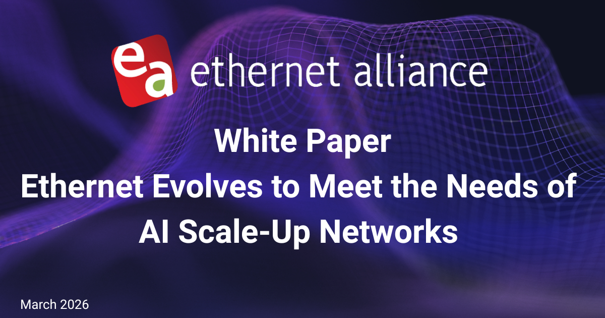 Ethernet Evolves to Meet the Needs of AI Scale-Up Networks portrait